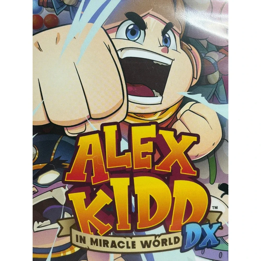 Alex Kidd in Miracle World DX Nintendo Switch New Sealed with Keyring & Manual